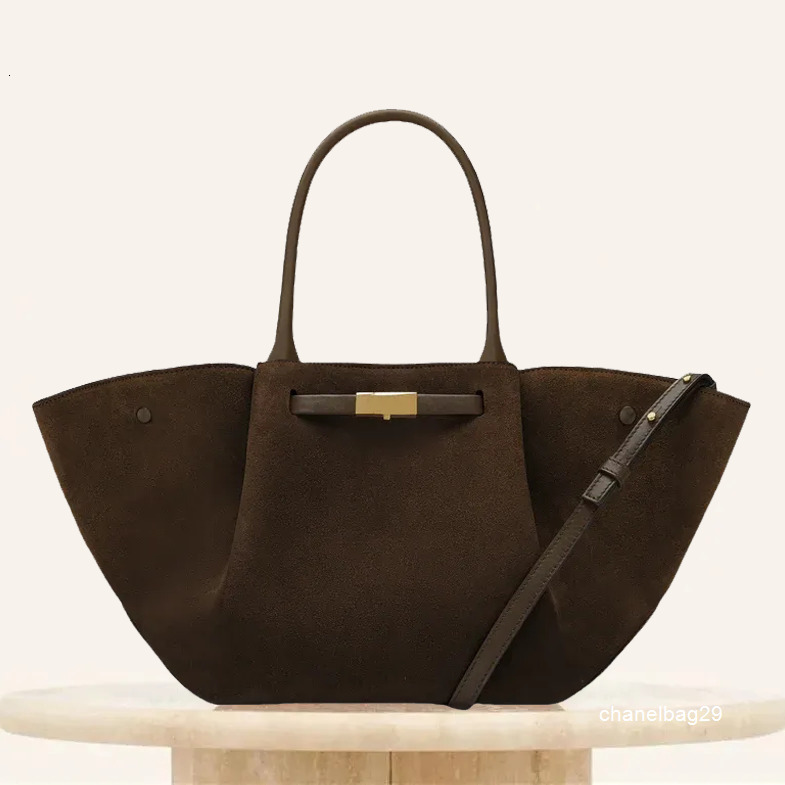 Evening Bags New York Suede Bag Designer Bag Tote Bag Luxury Simple Elegant French Modern Urban Chic Style Leather Multiple Functions