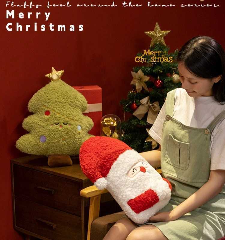 Santa Claus low Living Ro Bedro Sofa low Snowman Gingerbread Man Elk Creative Doll Christmas Festival Gift Decoration H251201-image-1086789971
