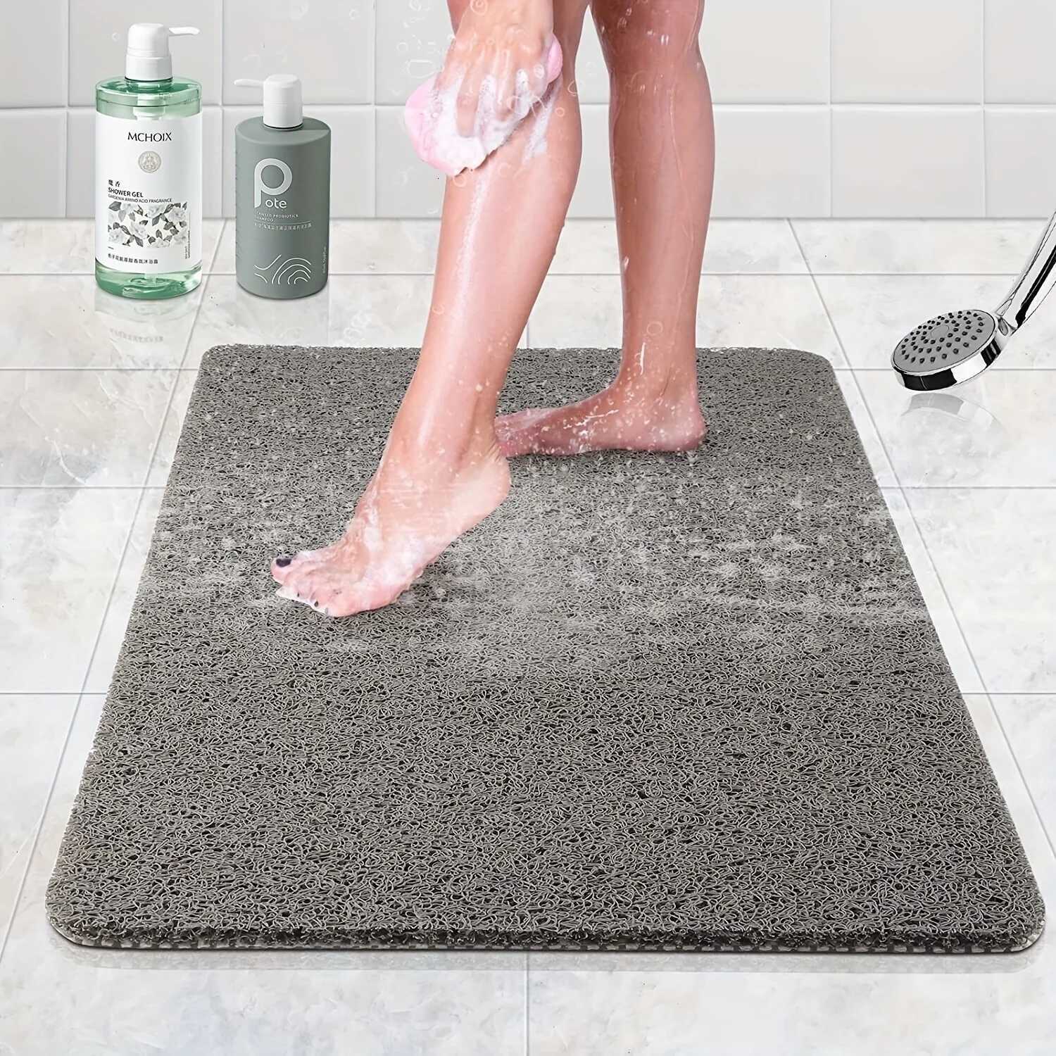 New Bathroom Floor Mats Small Carpet Bathroom Absorbent Door Mats Quick-drying Foot Mats Toilet Non-slip Carpet Washroom Mats M251201-image-1086779982