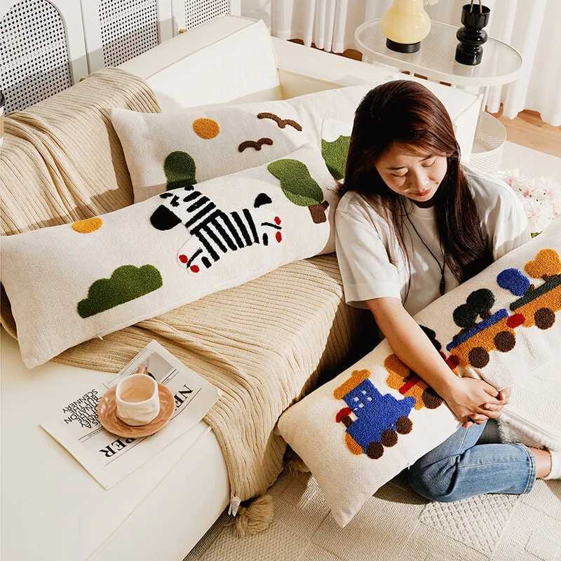 90x35/45x45/cmBig LongDogThrowlow Cover Living Ro Sofa Cushion Cover Extended Dopamine Car Bay Windowdecorationlowcasee H251201-image-1086779058