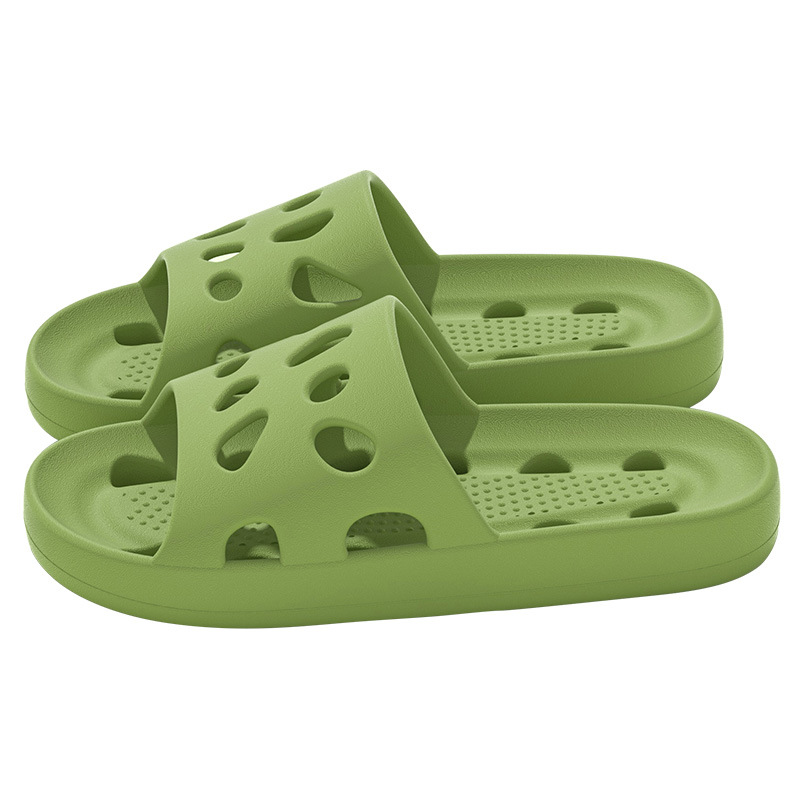 Chaussures de spa d'intérieur antidérapantes pour femmes, design respirant et chic, conçues spécifiquement pour les douches rapides, L83
