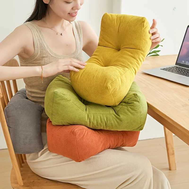 Vintage Thicke Mti-Functional low Off Chair and He Decor Polter Back Cushion Lumbar Support Nap low H251201-image-1086790028