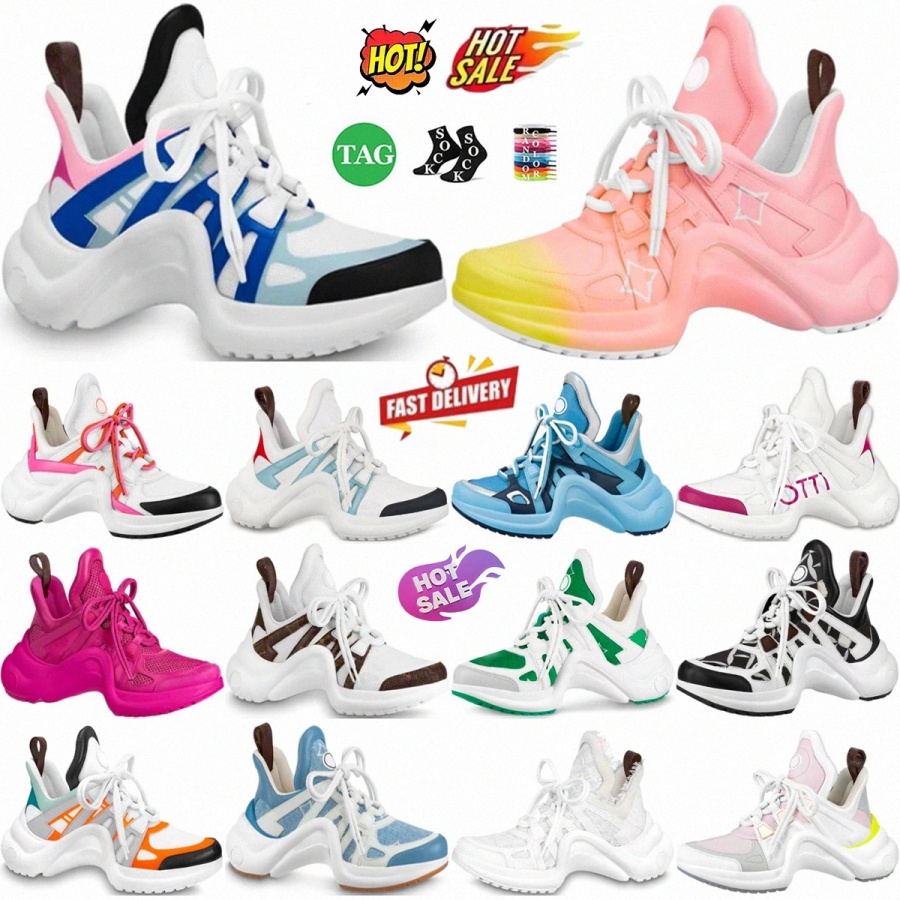 Archlight Trainer sneakers designer shoes mens trainers Running Shoe Black White Game On Multicolor Rose Clair Stripe Yellow Navy Silver Pink Blue T
