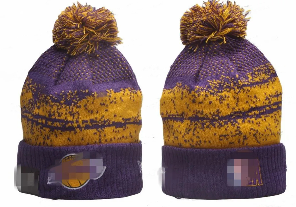 2025 Tous les bonnets de baseball Football américain Sport d'hiver Bonnet en tricot Marron chaud Casquettes de crâne Casquette entièrement fermée