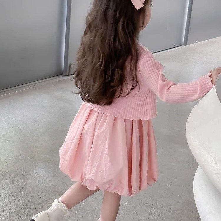 D830 Princess-Inspired Kids Clothing: Cozy Knit Top & Fun Flap Front Shortie by Season-image-1086821136