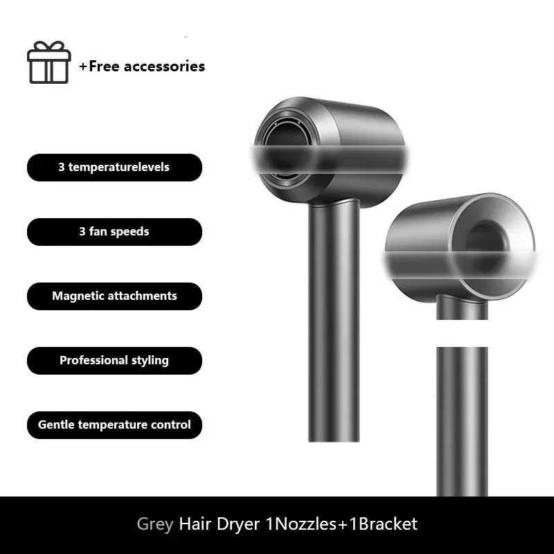 Professional Ionic Hair Dryer with Anion Technology Hot Cold Air Lightweight 5 in 1 Styling Tool for Easy Blowouts Fast Drying C251202-image-1086951937