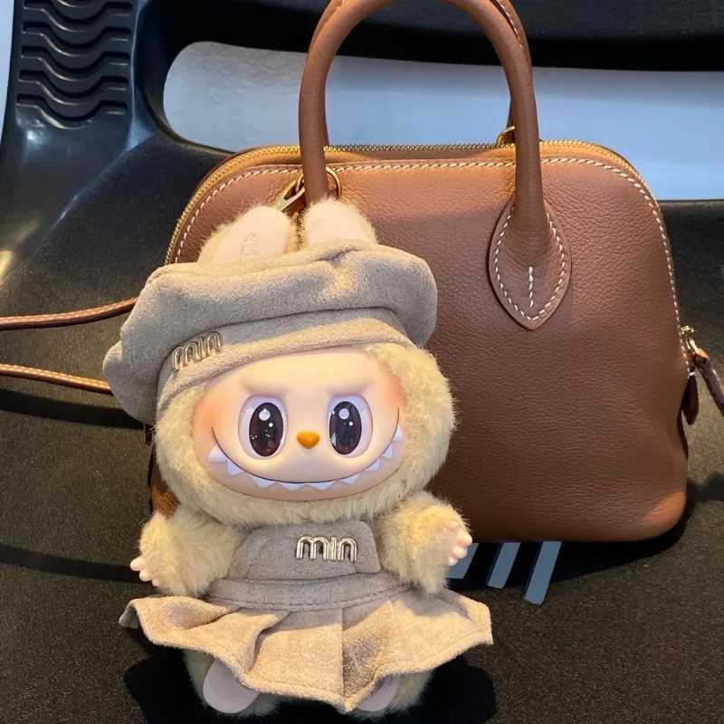 For Labubu Clothes Fashion Overalls Pleated Skirt Set Labubu Idol V1 V2 V3 Dolls Clothing Doll Accessories Birthday Gift W251202-image-1086942642