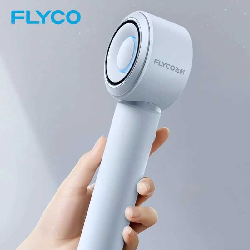 Flyco High-speed Hair Dryer Household Negative Ion Hair Care Fast Drying Constant Temperature Electric Hair Dryer Hair Salons C251202-image-1086952584