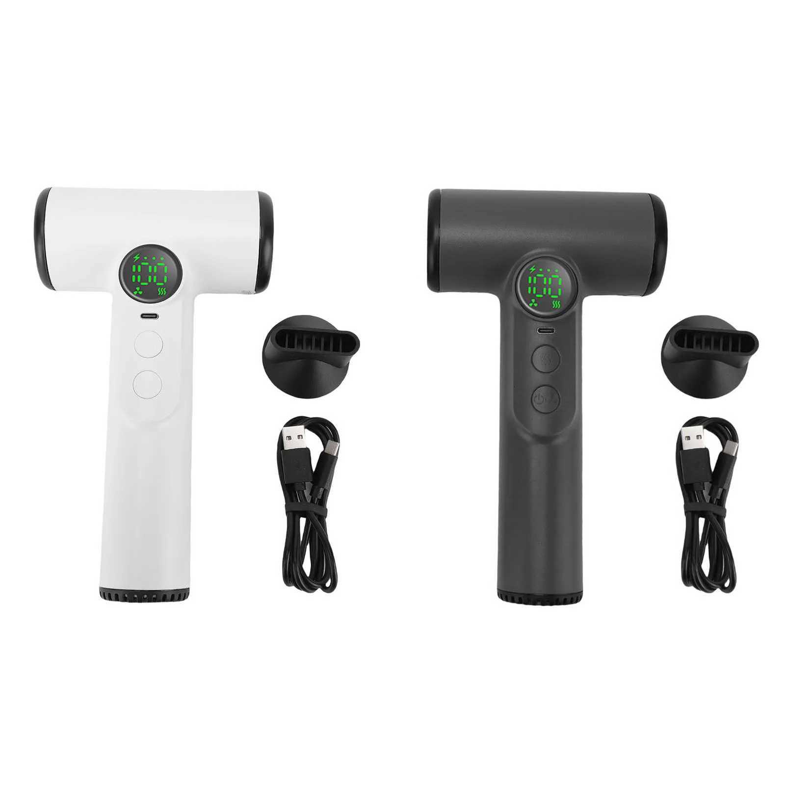 Cordless Hair Dryer 100 Grear Rechargeable 30000 RPM Cold Hot Wind Portable Blow Dryer for students Dormitory Cordless Hair Dryer C251202-image-1086953277