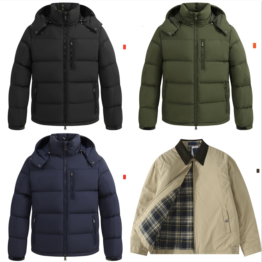 Small horse DownJacket Winter Warm Coat Lightweight Windproof Designer Down Parka Jacket Fashion Quilted Outerwear for Outdoor Travel Casual Wear-image-753701423
