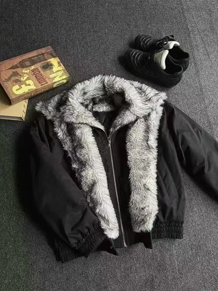 Helvetica doudoune Designer High Quality Canadian Men Down Jacket Coat Real Big Wolf Fur Women Overcoat Clothing Fashion coat Winter Jacket Outerwea