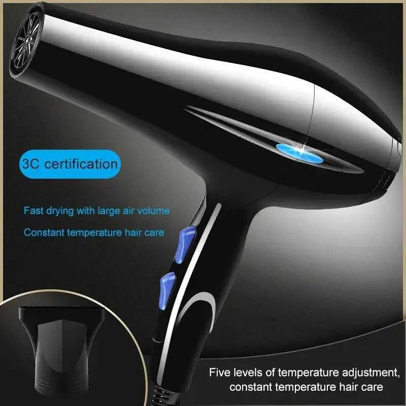 Negative Ion Hair Dryer Constant Temperature Hair Care without Hurting Hair Light and Portable Essential for He and Travel C2512027-image-1086997963