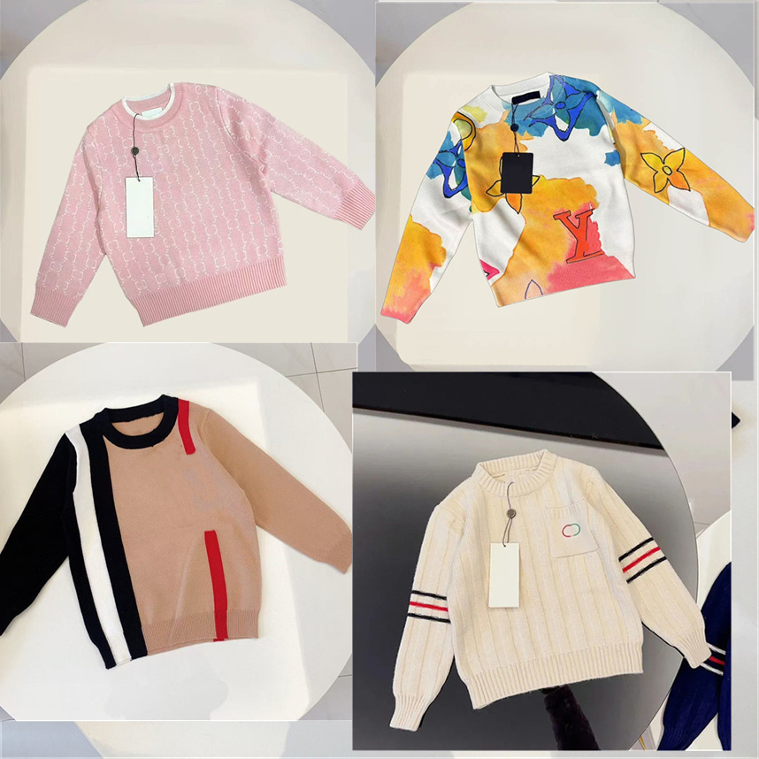 Vêtements de créateurs pour enfants Pulls pour enfants Manteau pour enfants Convient aux garçons et aux filles. Style automne/hiver. Pull chaud p