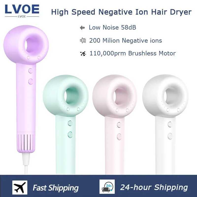 Professional Negative Ion Hair Dryer 220V Household Appliances Constant Temperature Hair Care Hair Dryer C251202-image-1086952453