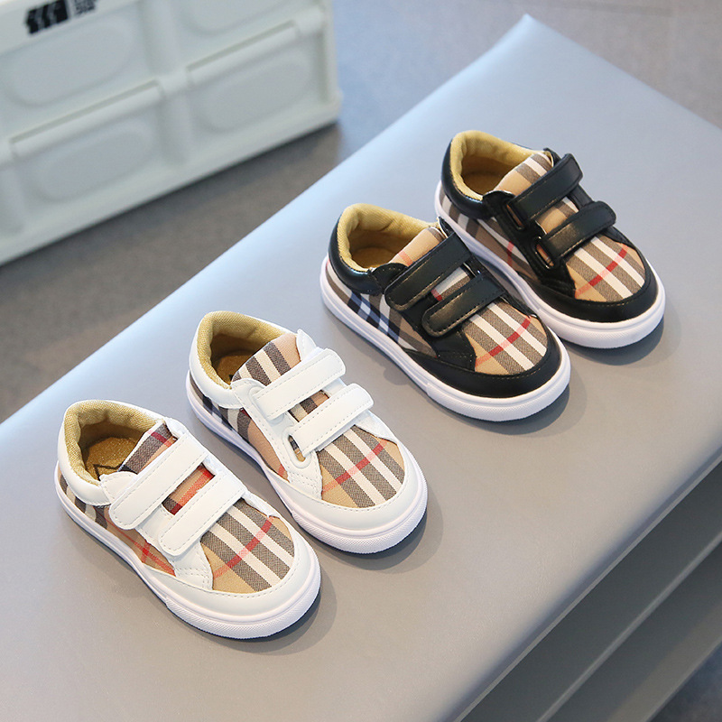 Free shipping Designer Sneakers 2025 autumn winter childrens sports shoes Velcro baby casual shoes boys board shoes girls running shoes