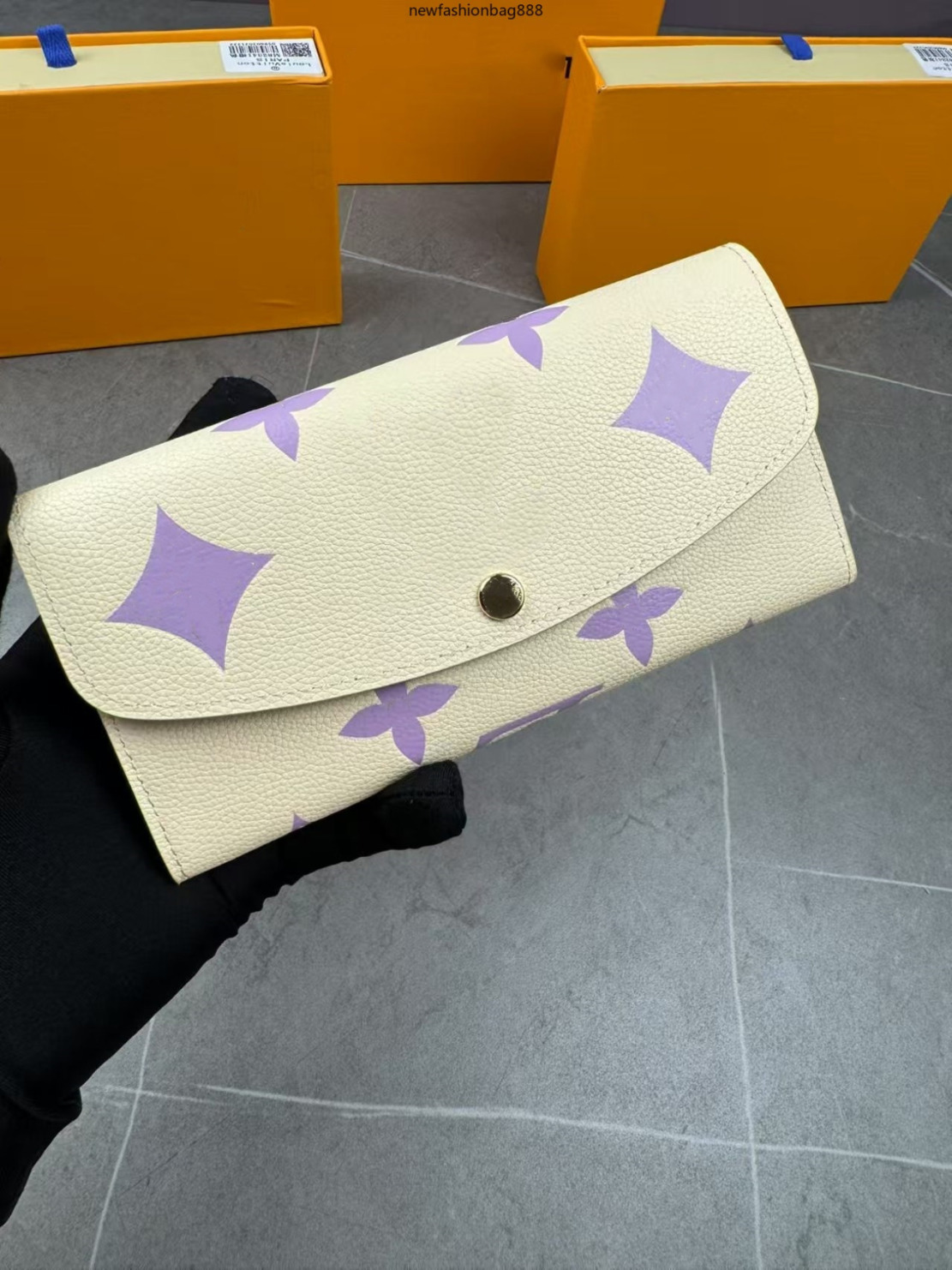 new Fashion flowers designer wallets luxurys Men Women embossing purse leather bags High Quality Letters coin Purse Original Box card holder wallet