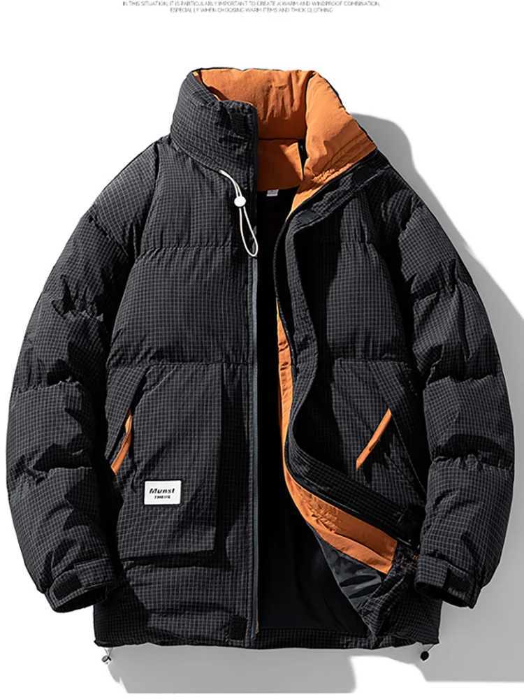 Mens Plus-size 9XL Winter Puffer Jacket Thick Warm Outdoor Snow Coat 8XL Padded Parkas Men Loose Overcoat Youth Bread Jackets M251205