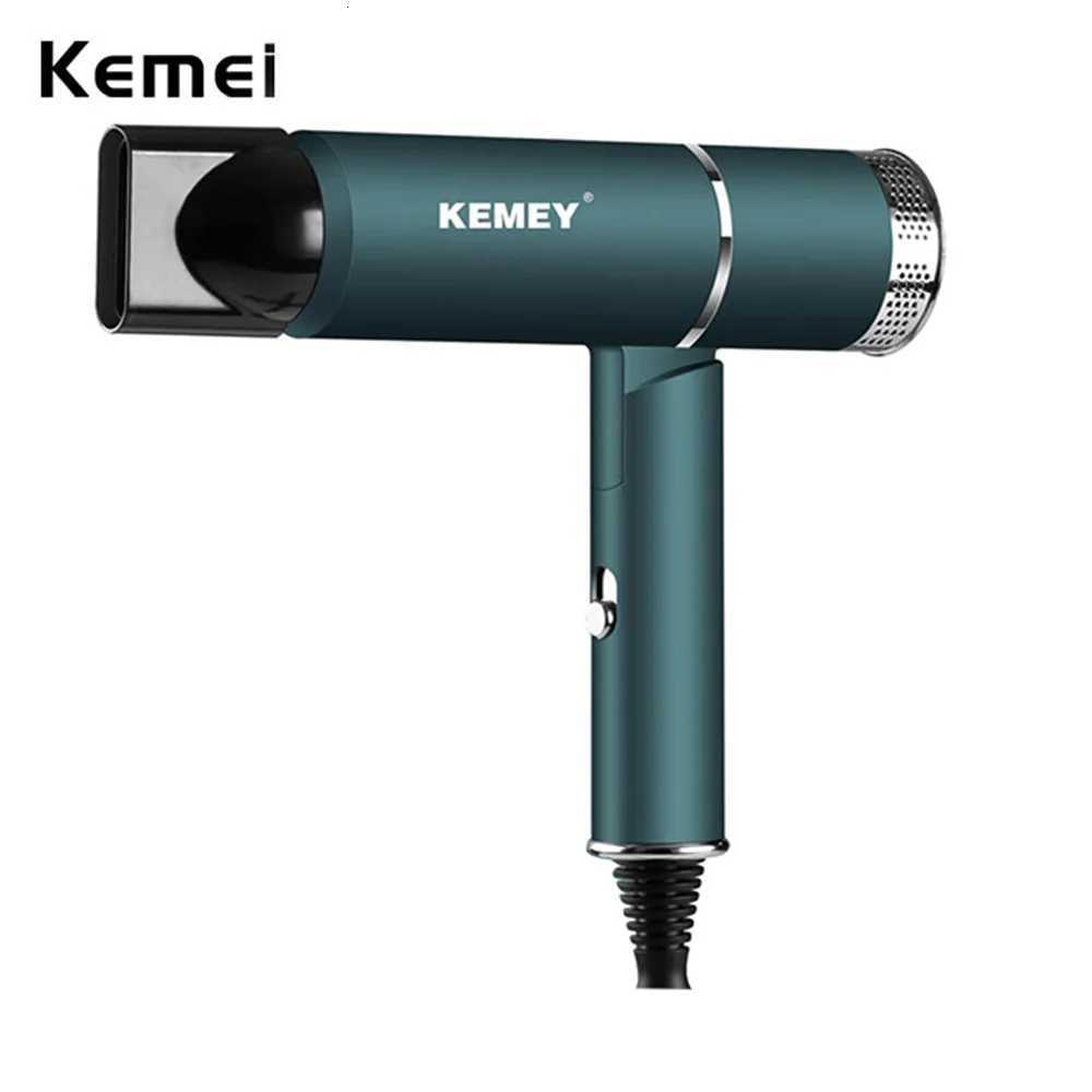 Kemei 9825 Hair Dryer 1000W Professional Blow Dryer Fast Drying for Hair Care T-shape Foldable Portable for He Travel students C251202-image-1086952462