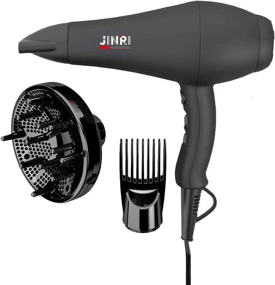 Ionic Hair Dryer with Diffuser Cb and Concentrator Lightweight Quiet Infrared Blow Dryer Powerf 1875 Watt Motor fo C251202-image-1086952451