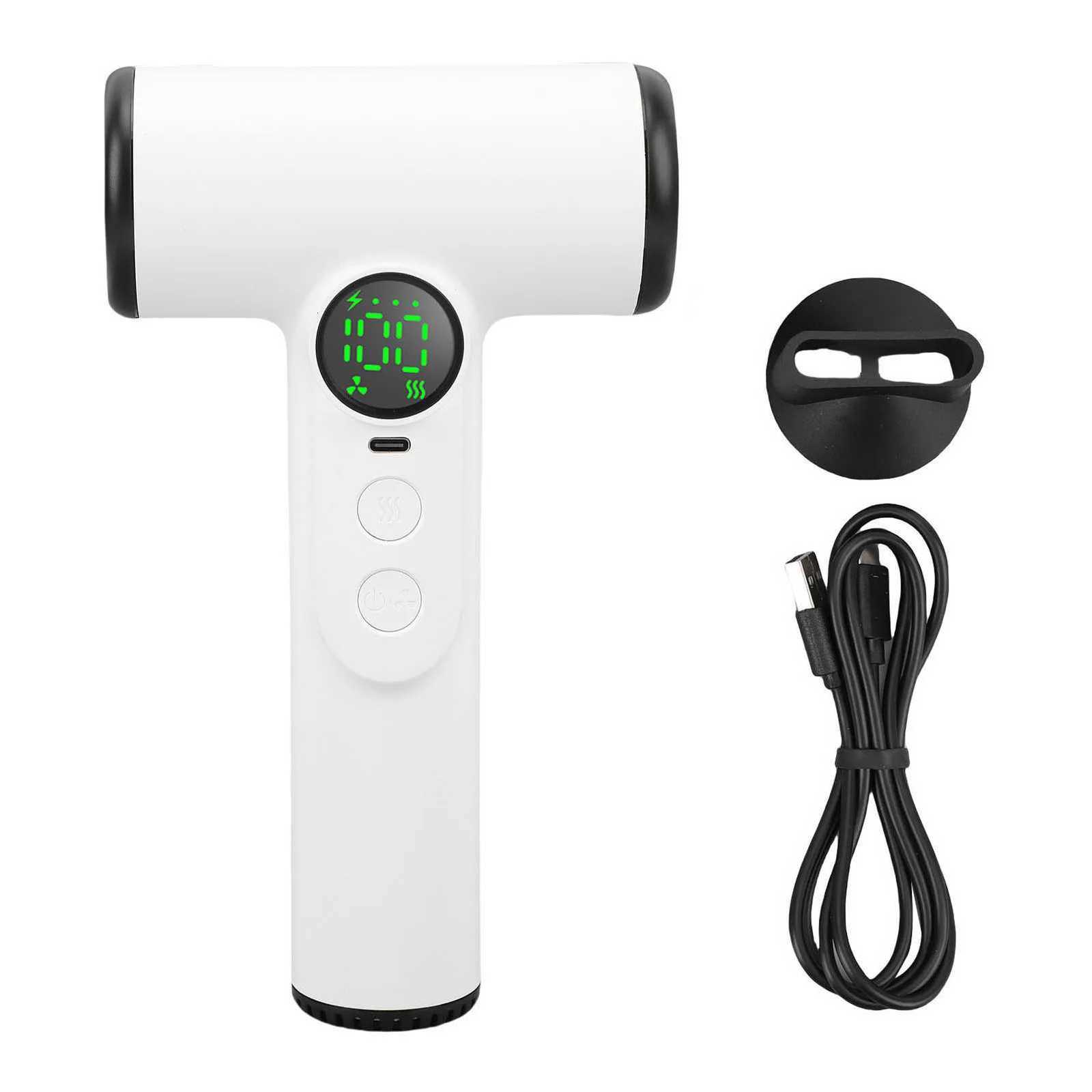 Rechargeable Hair Dryer Cordless 15600mAh 100 Grear Adjustable Cold Hot Wind Wireless Blow Dryer for Dormitory Travel Camping C251202-image-1086952070
