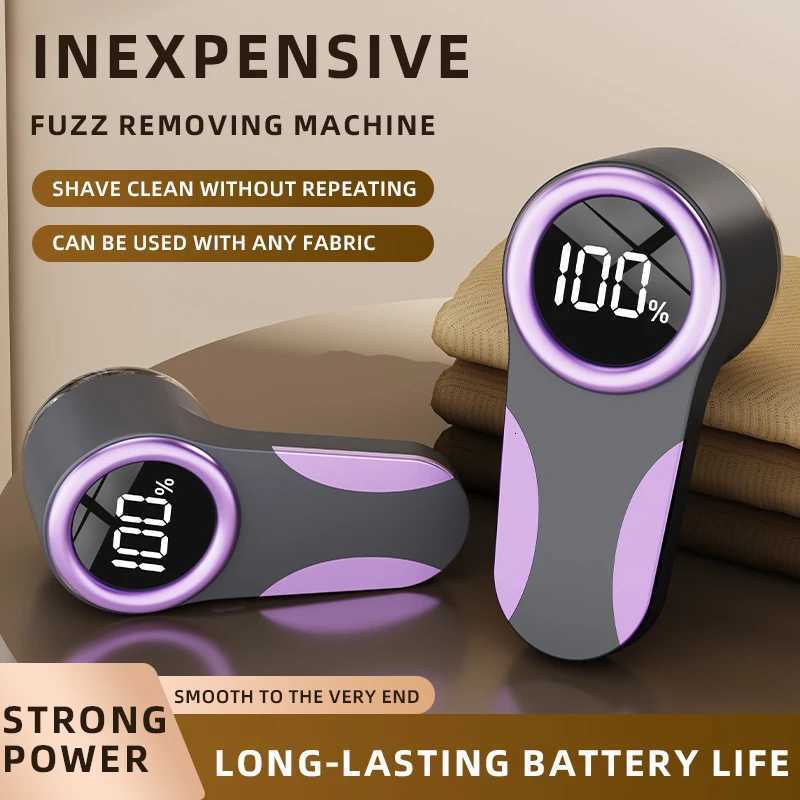 Portable Rechargeable Clothes Shaver Digital Display Long battery life Power Adjustment Powerful Power Household Hair Remover M251203-image-1087081147