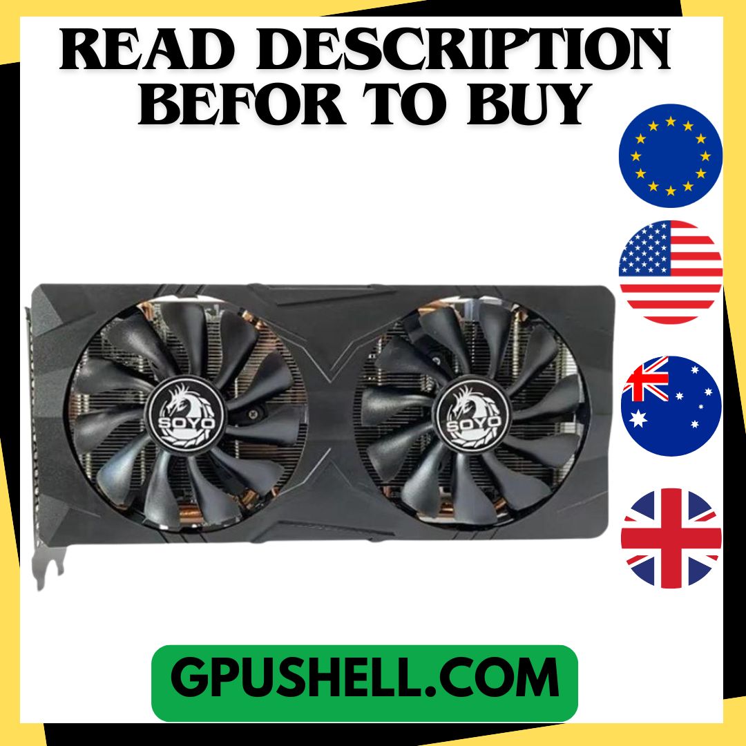 USED SOYO AMD RX5700XT 8GB Graphics Card Gaming GDDR6 256Bit PCI Express 4.0 Radeon GPU Computer Video graphic card-image-1083291189