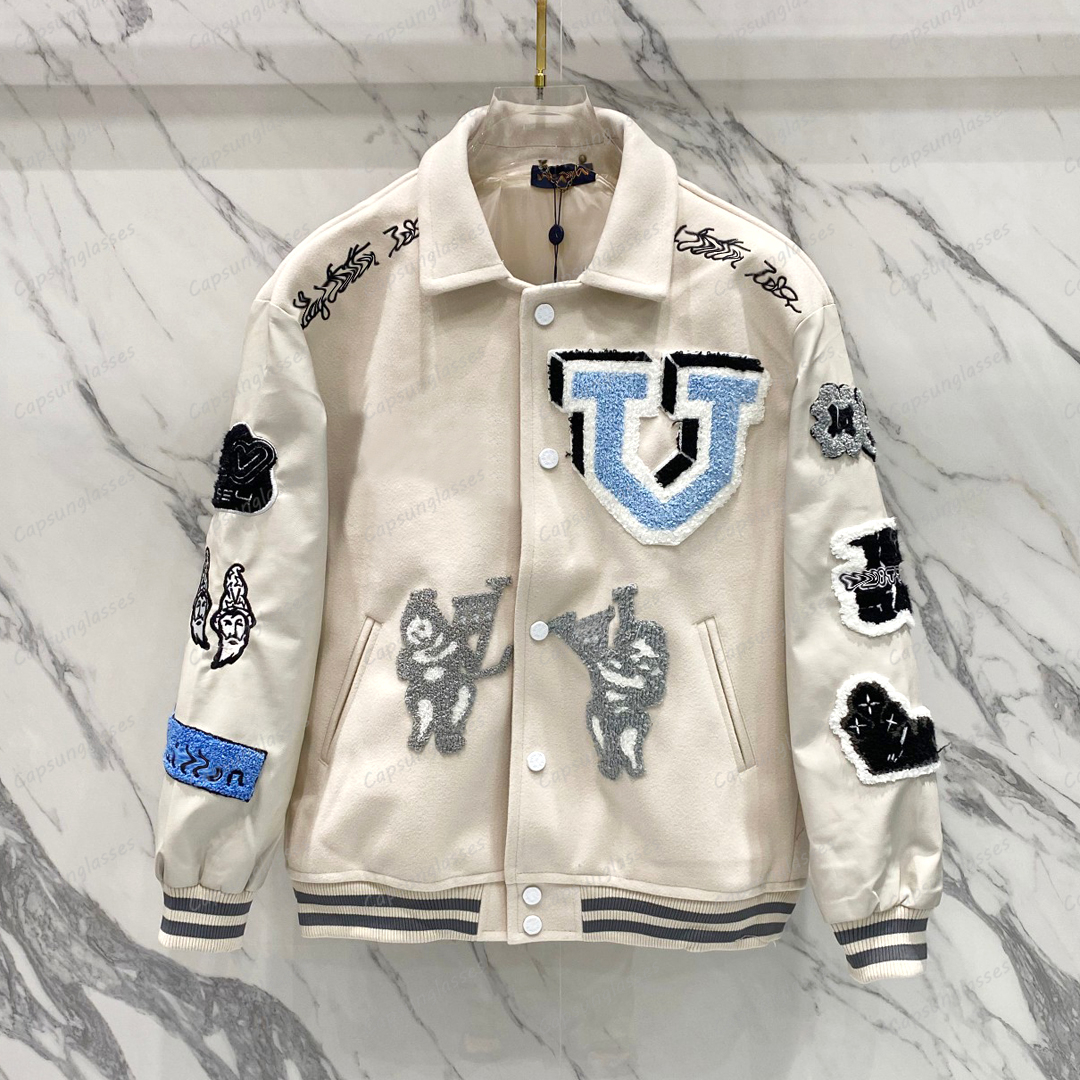 Mens designer jackets coats luxury men casual trendy baseball jacket coat tracksuit