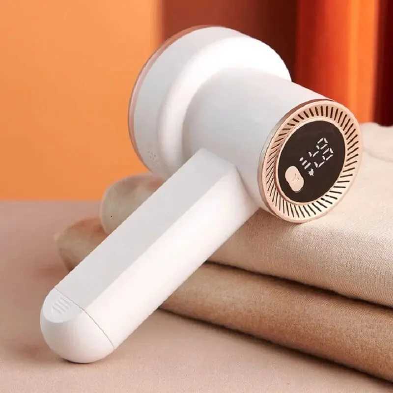Electric Lint Remover Shaver with LED Digital Display Sweater Couch Fabric Pill Shaver for Sweater Couch Clothes Carpet M251203-image-1087078983