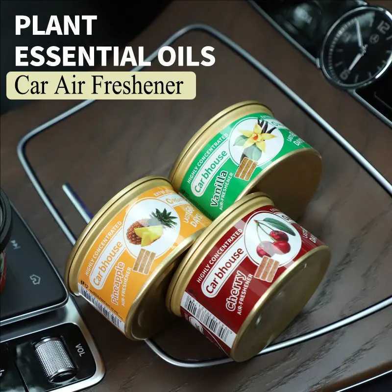 Car Air Fresheners Car Flavoring Perfume Canned Wood Blocks Coffee Flavor Long-Lasting Auto Aromatherapy Car Deodorant Supplies L251203-image-1087028609