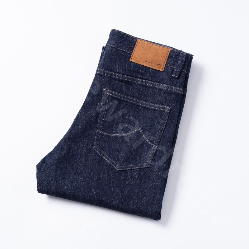 Autumn and Winter Men Jeans Jacob Cohen Business Luxury Straight Pants JC1289