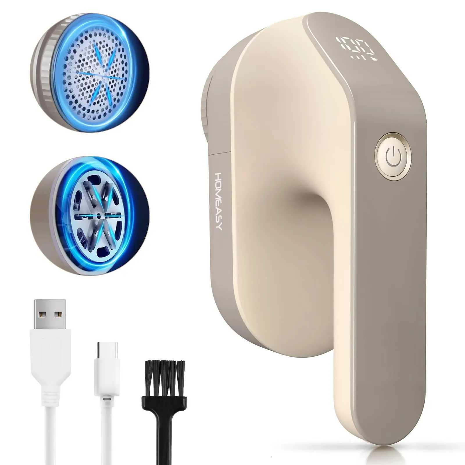 Electric Lint Remover For Clothing Hair Ball Trimmer Fuzz Clothes Sweater Carpet Fluff Spool Shaver USB Rechargeable M251203-image-1087080625