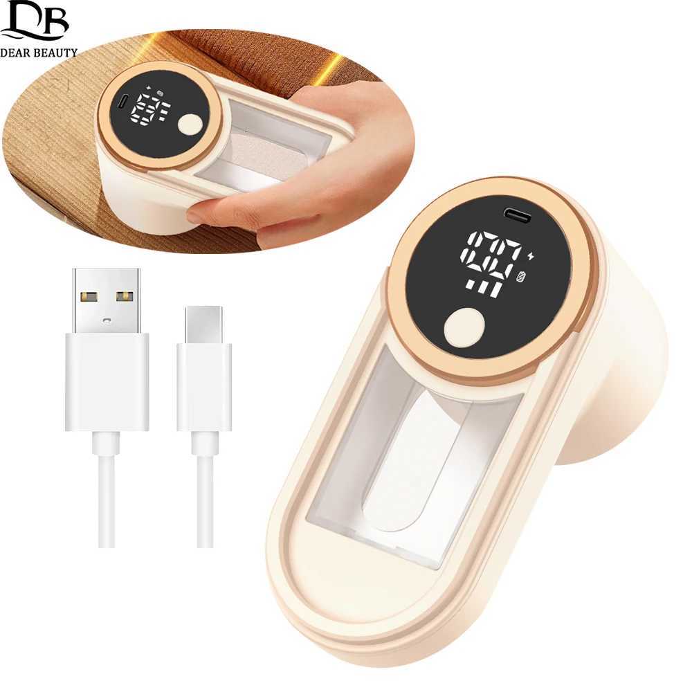 Electric Lint Remover For Clothing LED Digital Display Hairball Trimmer Fuzz Fabric Shaver Pellet Fluff Remover From Clothes M251203-image-1087078079
