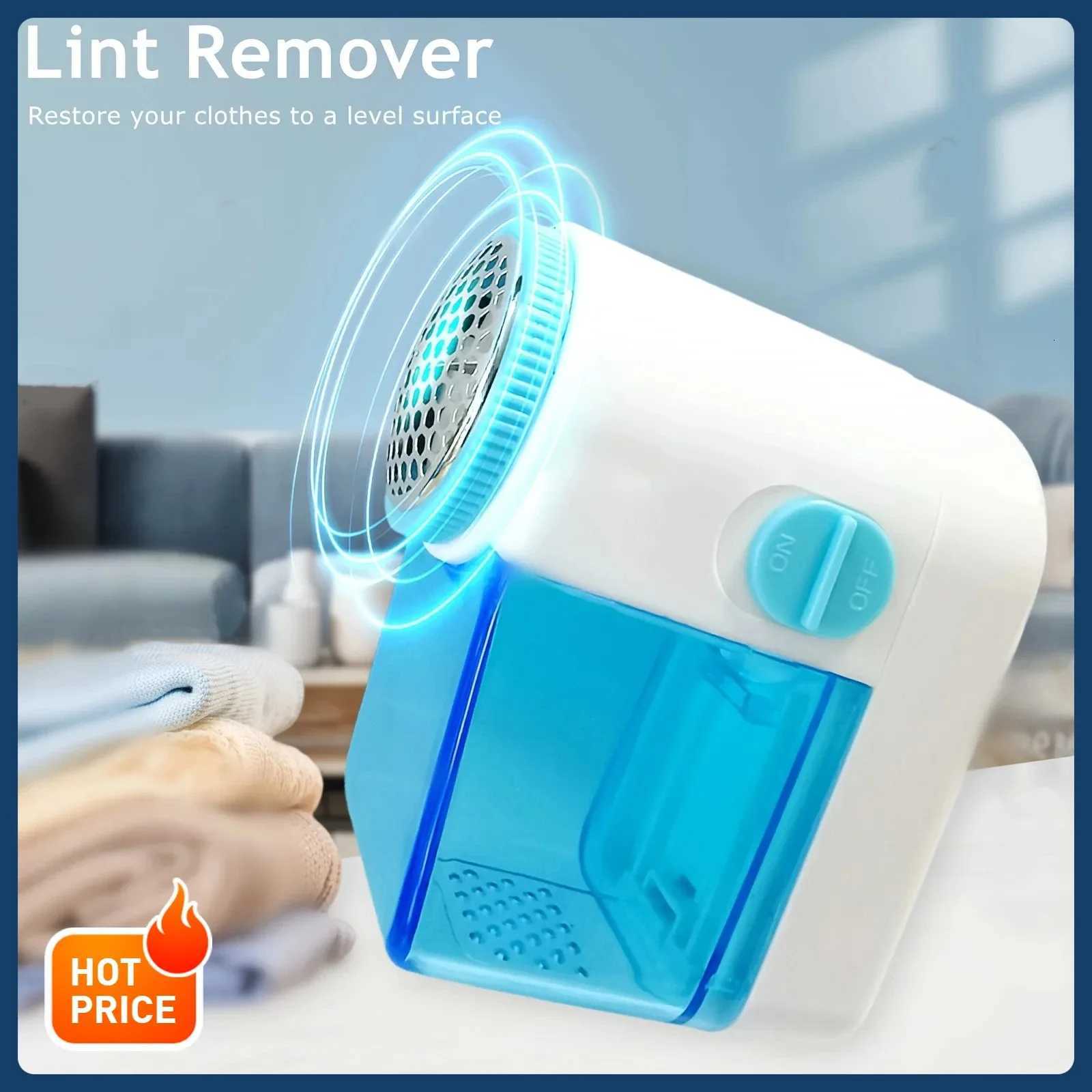 Battery-powered lint remover suitable for clothes and furniture electric lint brush easily removes fluff and lint balls M251203-image-1087078713