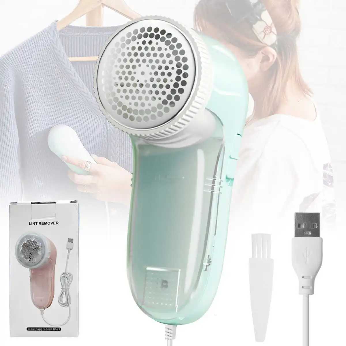 Household Clothing Shaver Fabric Remover USB Electric Fluff Portable Brush blade Professional Lint Remover Trimmer Professional M251203-image-1087081071