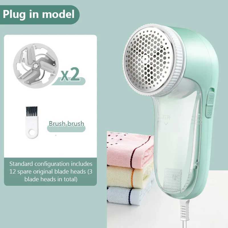 Household Clothes Shaver Fabric Lint Remover Fuzz Portable Fur Ball Trimmer USB Electric Fluff Shaver Pellet Remover with Brush M251203-image-1087078387