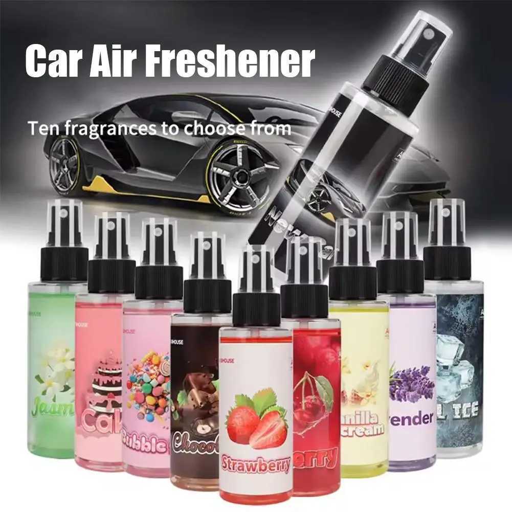 Car Mounted Fragrance Spray Car Flavoring Car Air Perfume Long-lasting Air Fresheners Auto Aromatherapy Car Interior Deodorant L251203-image-1087028903