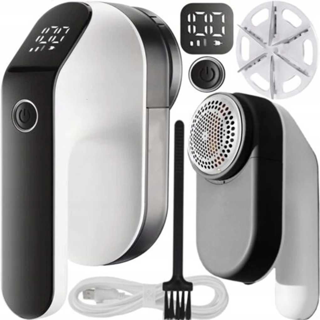 Portable Digital Display Electric Lint Remover Clothes Fluff Pellet Remover Trimmer Machine Rechargeable Fabric Shaver Removes M251203-image-1087080469