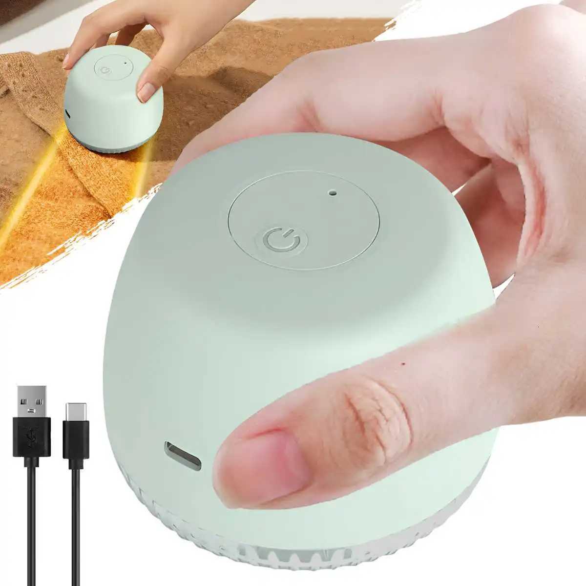 1PC Electric Lint Remover Six-Knife Mesh Particle Shaver Portable Usb Rechargeable Clothing Hair Ball Trimmer Wool Removal M251203-image-1087081085