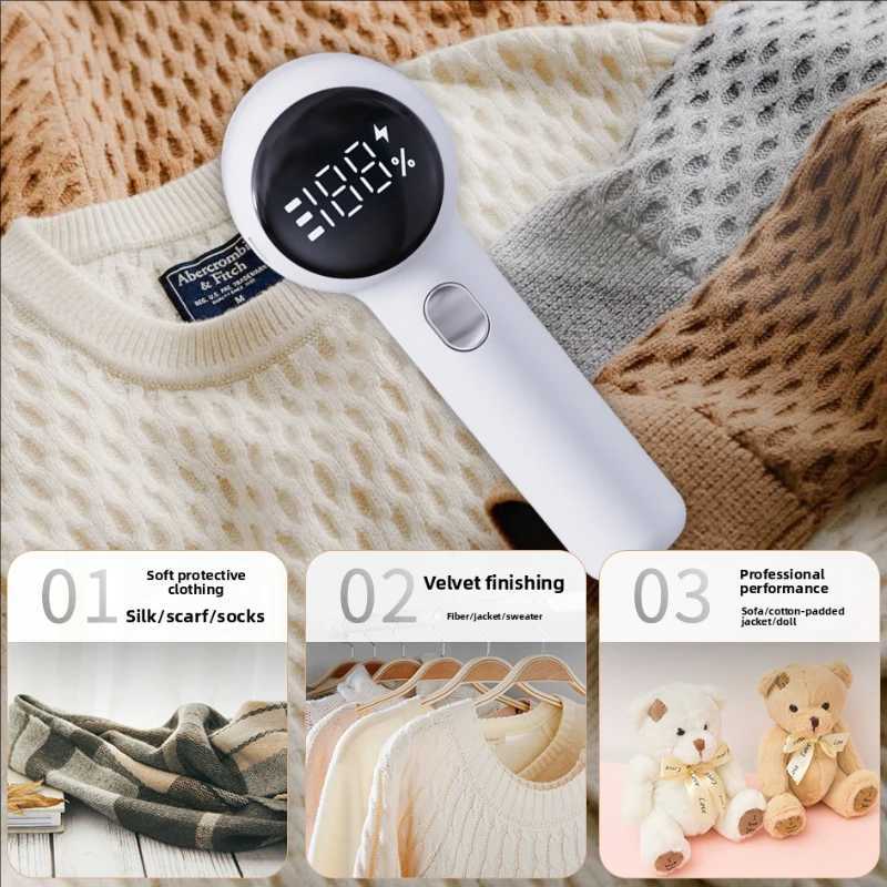 2026 Electric Lint Remover USB Rechargable Cloth Fabric Shaver Fluff Pellet Remove Machine for Clothes Sweater Hairball Trimmer M251203-image-1087081080