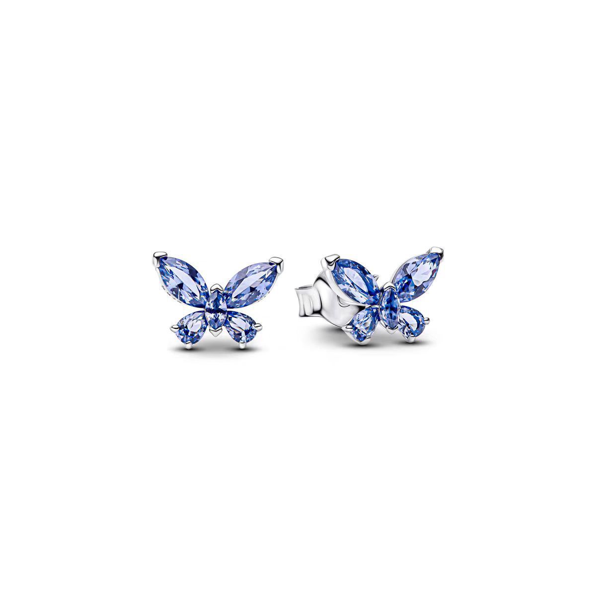 Fashionable New Love Eternal Word Earrings Bow Earrings Water Droplets Moon Earrings Exquisite Gift Earrings