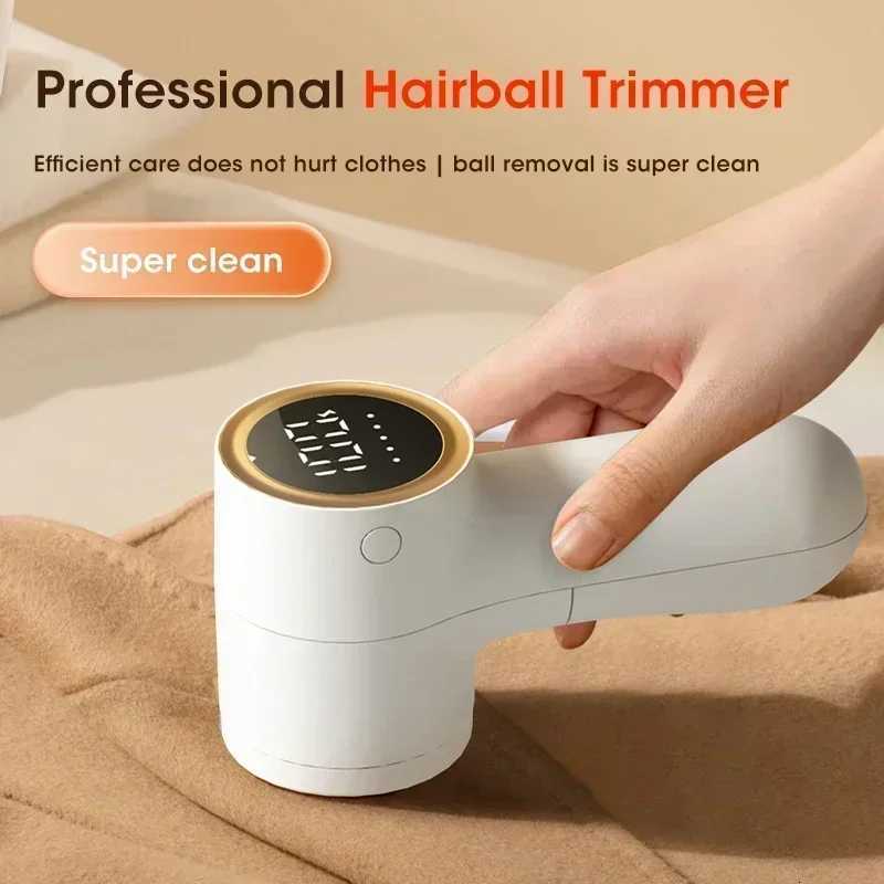 Home Electric Hair Ball Trimmer Mini Portable Rechargeable Clothing Hair Remover Handheld Clothing Care Intelligent Display M251203-image-1087079553
