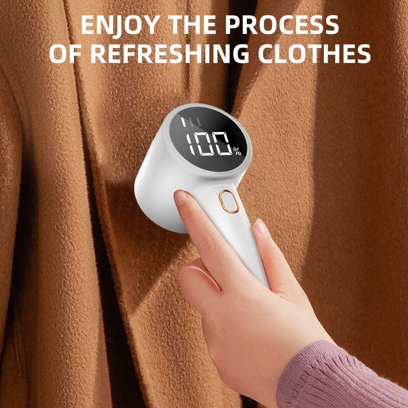 Portable Usb Rechargable Cloth Fabric Shaver Fluff Pellet Remove Machine For Clothes Sweater Hairball Trimmer M251203-image-1087080919
