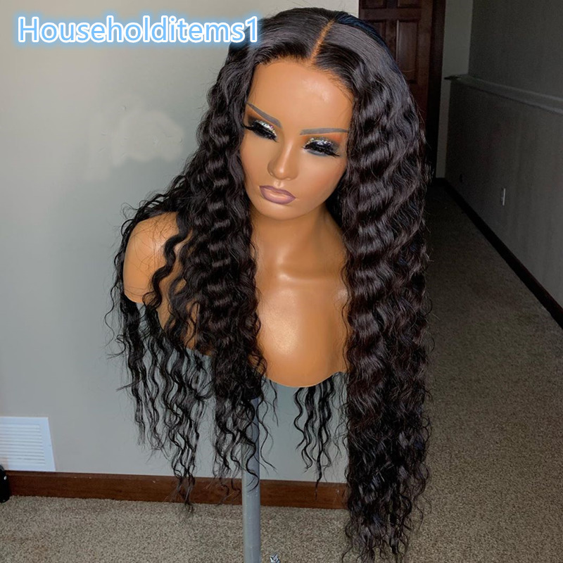 Vente en gros WeKeSi vague profonde HD pleine dentelle perruques de cheveux humains avant de lacet péruvien vierge cheveux 360 avant de lacet per