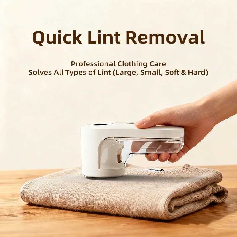 Electric Hair Pill Trimmer Fuzz Remover Sweater Debobbler Lint Shaver USB Rechargeable Portable Household Lint Remover M251203-image-1087081231