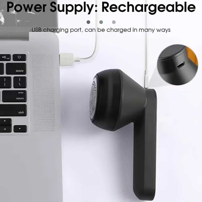 USB portable fabric shaver clothes trimmer clothes socks hair ball trimmer hair removal clothes travel essential M251203-image-1087080045