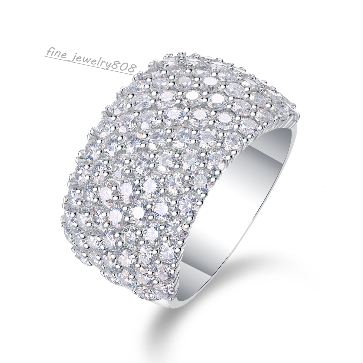moissanite ring Fine Jewelry Custom Engagement Moissanite Ring Wedding Rings for Women Radiant Moissanite Diamond Ring