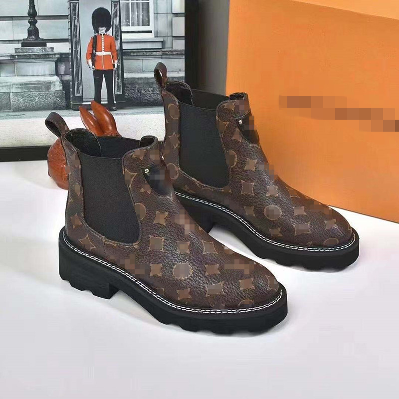 Designer Boot Ankle Boots Women Wonderland flat Boots Laureate Platform Desert Boot High Quality Mefropolis Flat Ranger Chunky heel Frenum Martens B