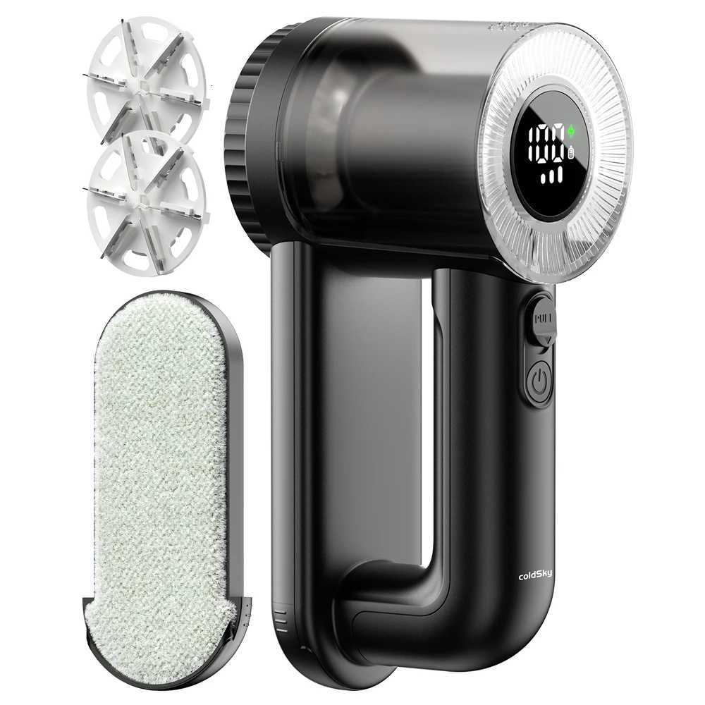 coldSky Rechargeable Fabric Shaver Electric Lint Remover with Digital Display Sweater Shaver Lint Shaver for Clothing Blanket M251203-image-1087081194