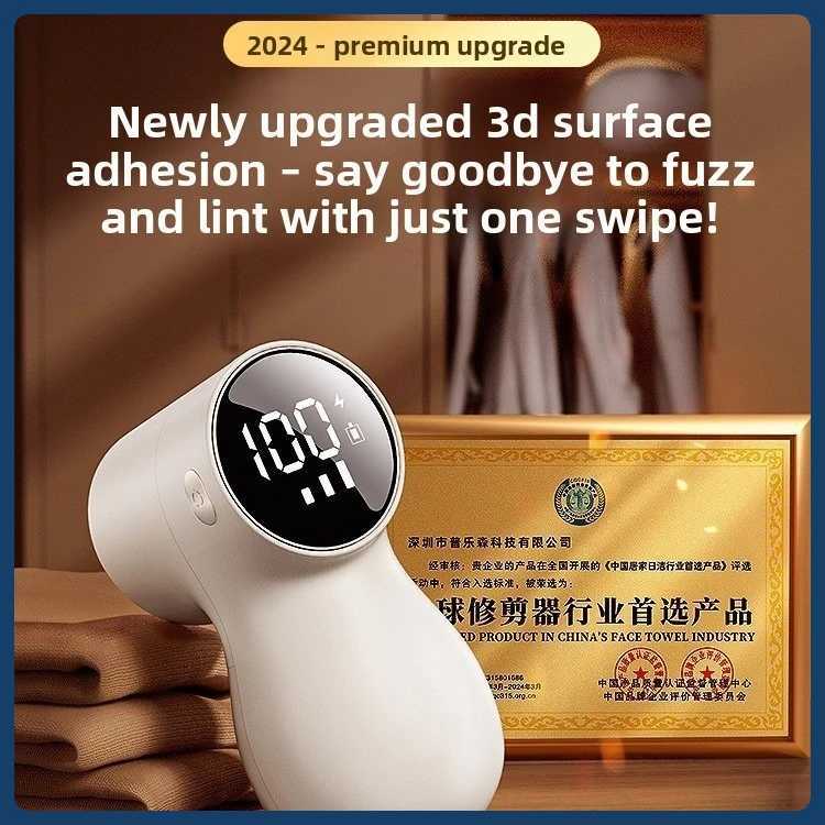 Fabric Shaver Lint Remover - 3-in-1 Fuzz Remover for Winter Clothes Lint Roller Refills Efficient De-fuzzing Tool M251203-image-1087081395