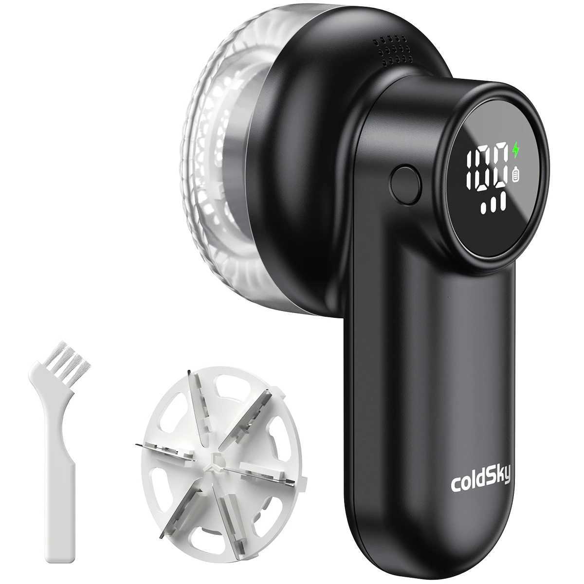 coldSky Electric Lint Remover Rechargeable Lint Remover Clothes Sweater Defuzzer Intelligent Digital Display Lint Shaver Trimmer M251203-image-1087078706